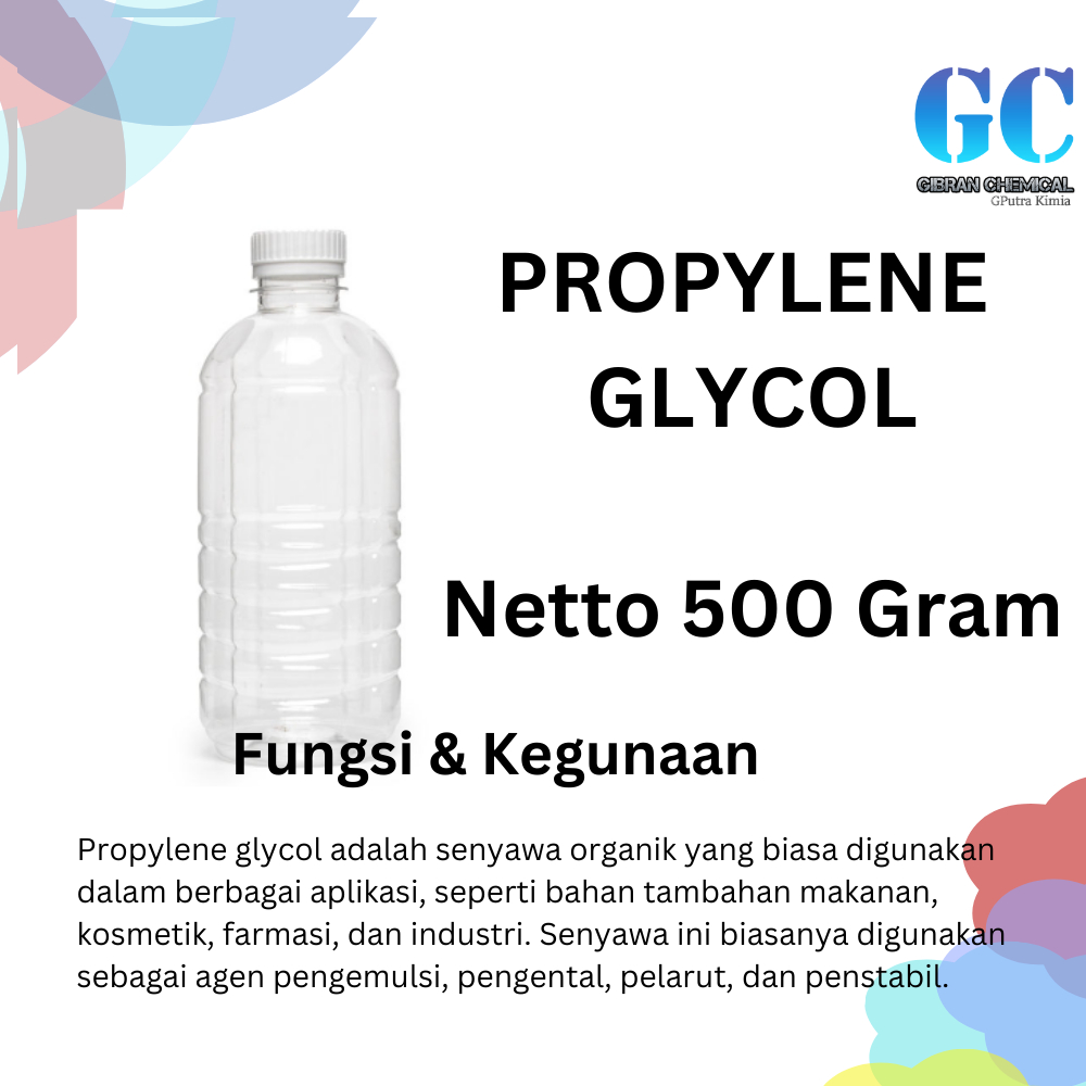 PROPILEN GLIKOL / PROPYLENE GILIKOL / PG 500Gram