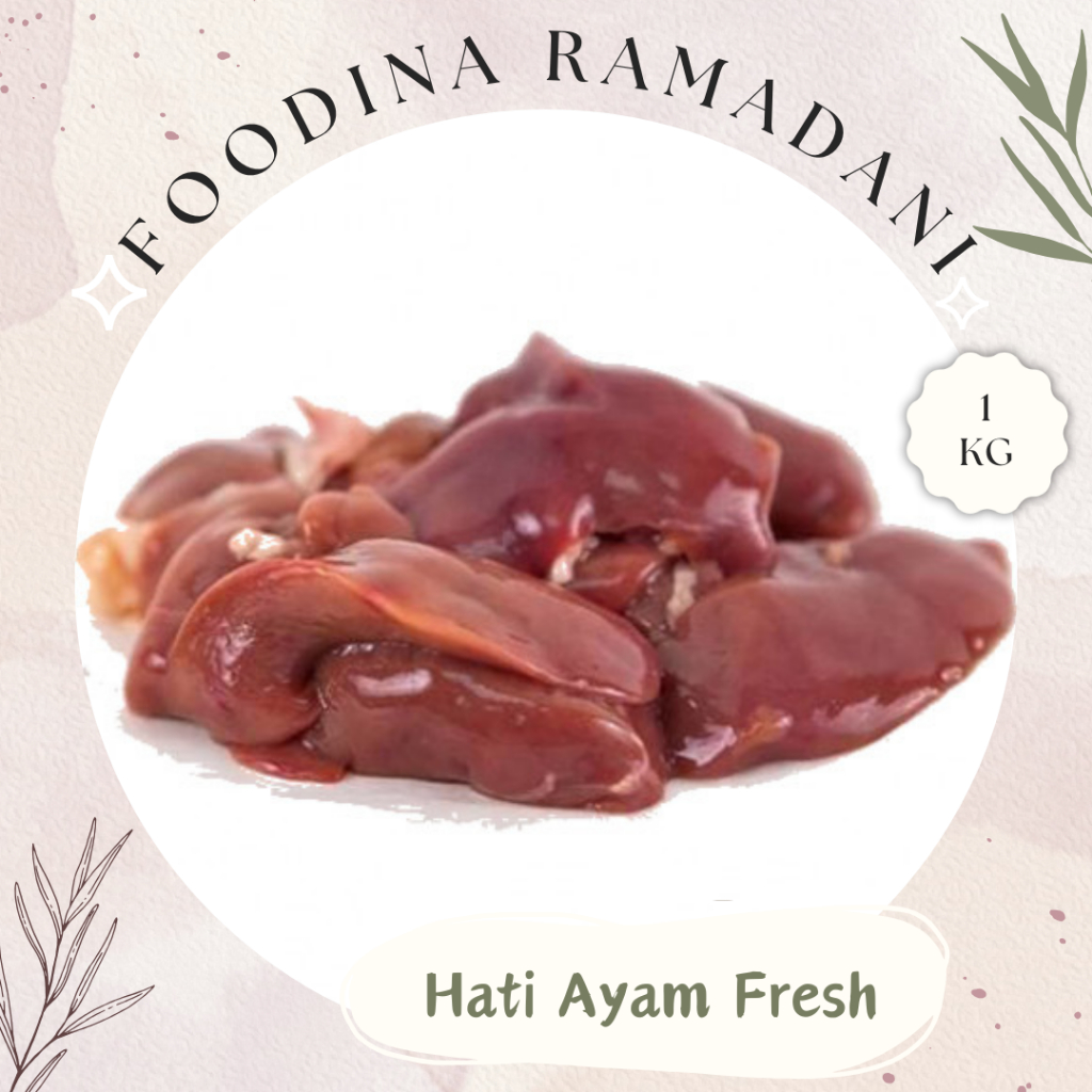 

HATI Ayam - Chicken Fresh [ 1.000gr ] Harga Per KG
