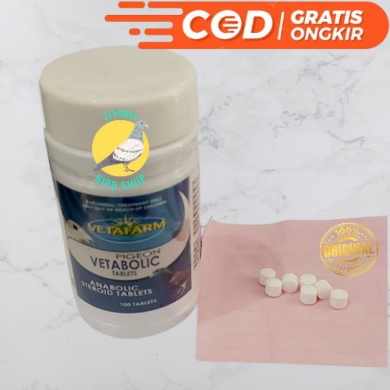 VETABOLIC VETAFRAM HARGA PER 5 BUTIR OBAT DOPING VITAMIN BURUNG