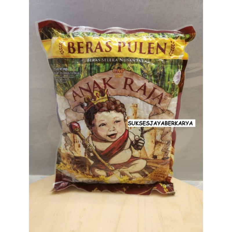 

Beras 1kg Premium Pulen Cap ANAK RAJA / SANIA Surabaya