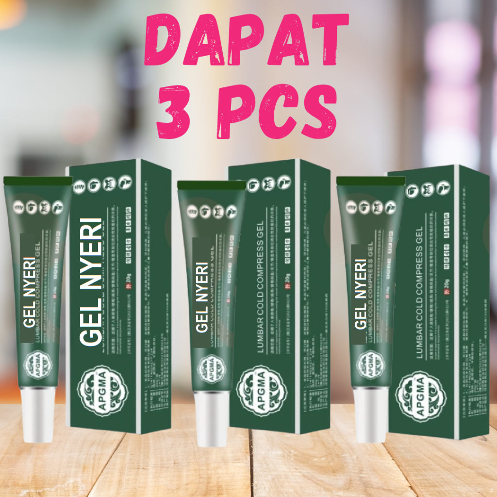 Lumbar Cold Compress Gel Lumbar Spine Cooling Gel APDMP Lumbar Cream Lutut Gel Nyeri Pinggang Sendi