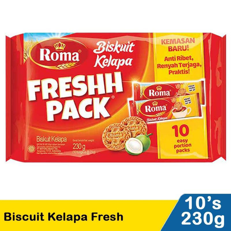 

ROMA KELAPA FRESH PACK (10pcs)