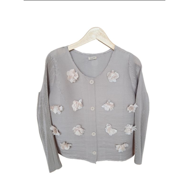 [ NEW ] Pleats Cardy by Dippew Hijab