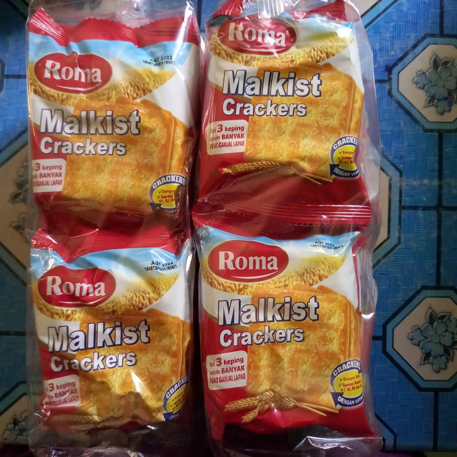 

Roma MALKIST renceng Rasa Crackers/original 10X21gr