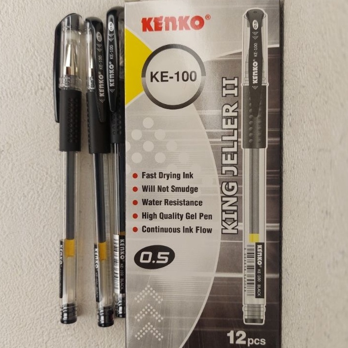 

TERKENAL PULPEN GEL KENKO KING JELLER KE1perlusin