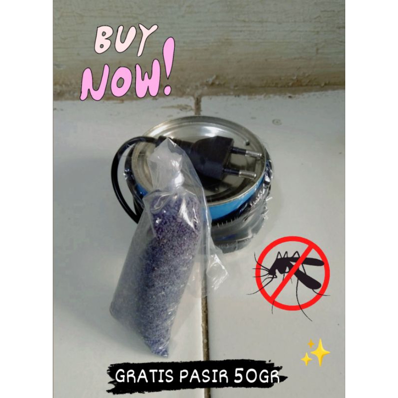 tungku obat nyamuk elektrik gratis pasir 50gr megic