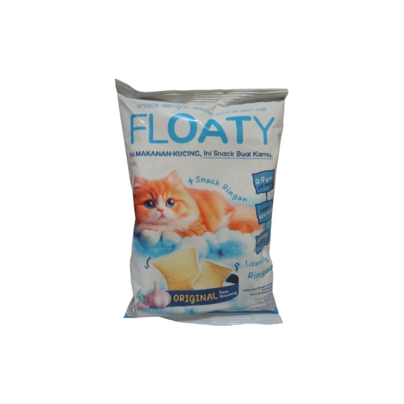 

Floaty Snack Cemilan Ringan Rasa Original 60gr