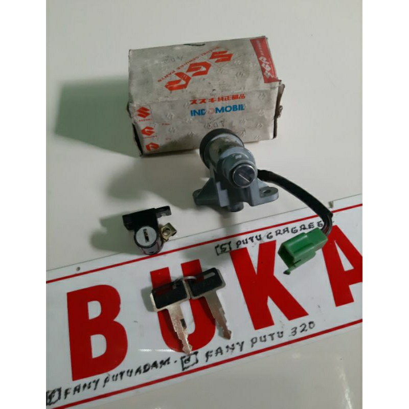 kunci kontak set suzuki Crystal Tornado GS GS orijinal