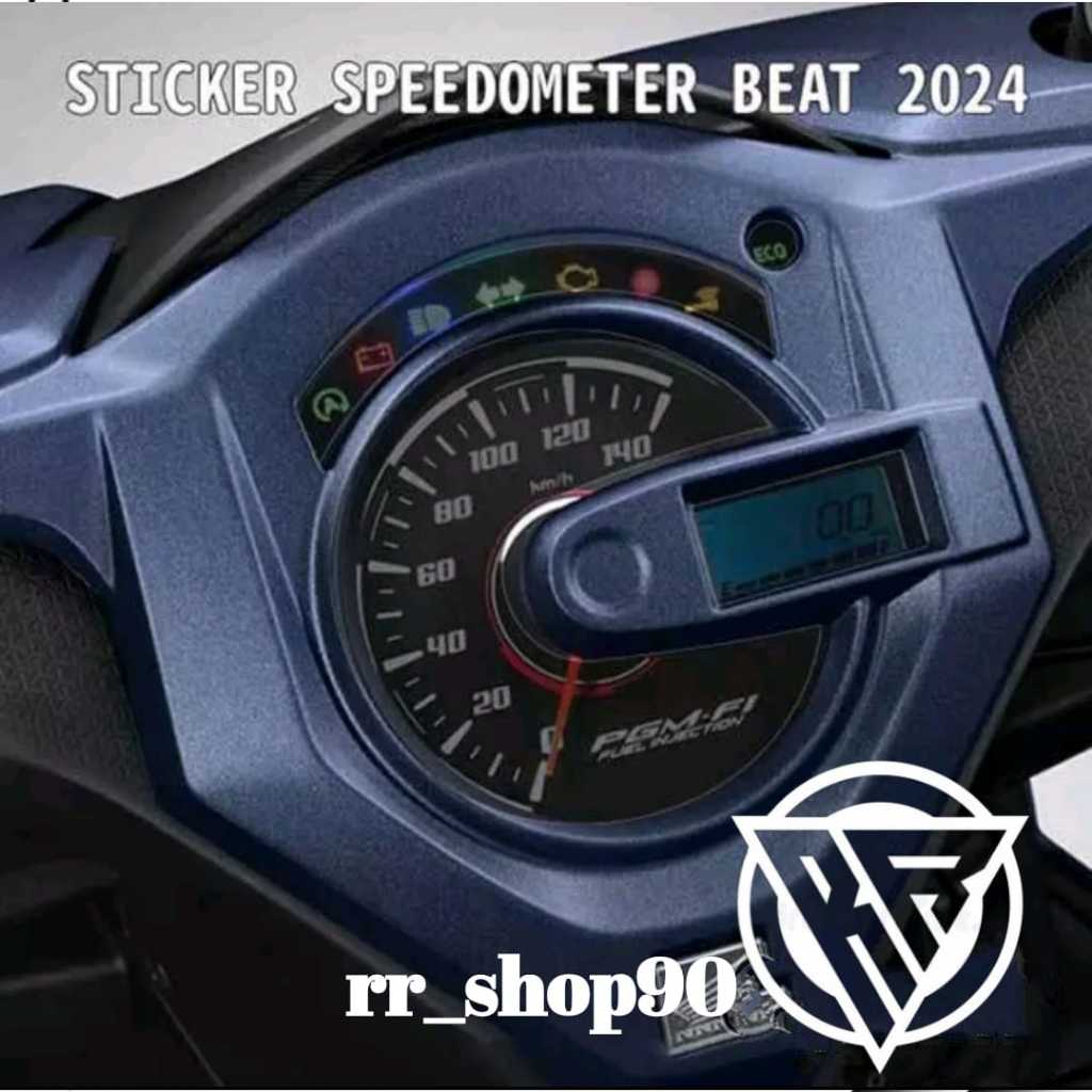 Stiker Speedometer Motor Beat New 2024-2025/ Antigores Speedometer