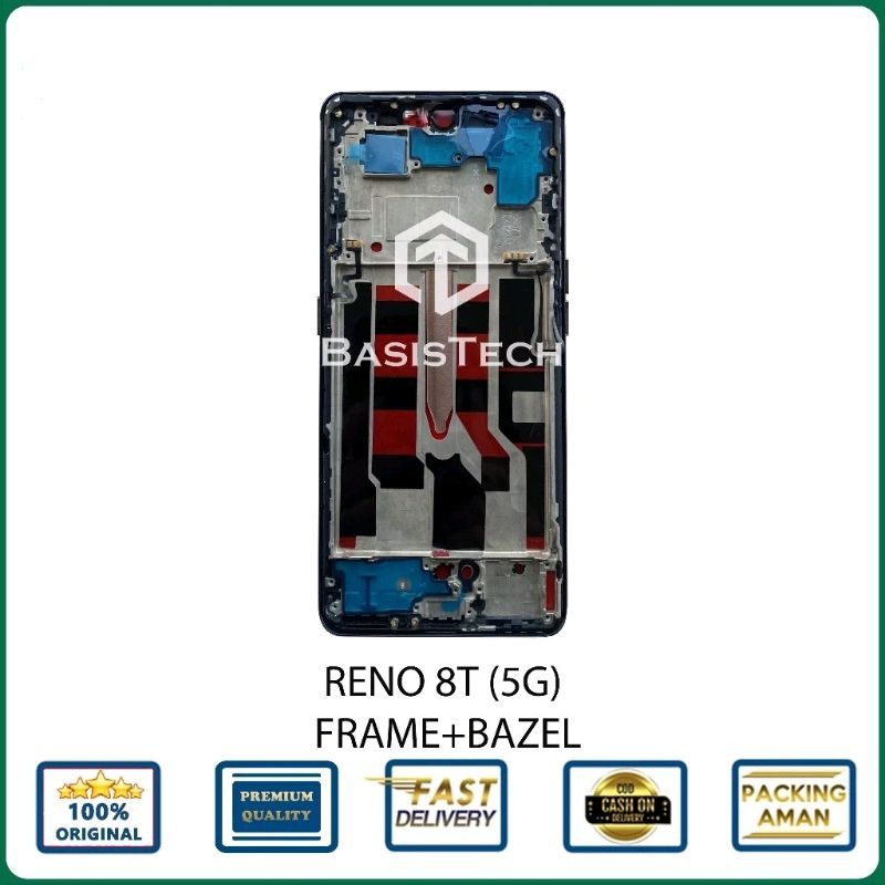FRAME TATAKAN LCD OPPO RENO 8T 5G ORIGINAL