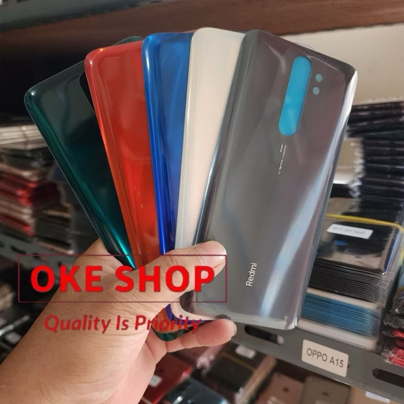Backdoor Back Casing Xiaomi Redmi Note 8 Pro Bekdor Backdor Kesing Tutup Belakang Xiomi Not 8 Pro