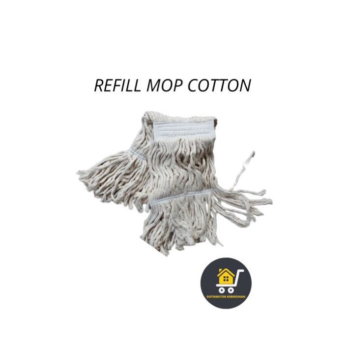 PRODUK UNGGULAN REFILL Mop Cotton  Refill Pel  Refil mop pel  kain mop  mop pel lantai  refill pel l