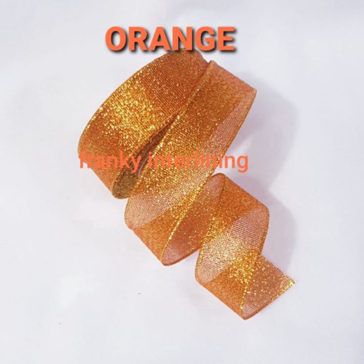 

TREND TERKINI Pita Gliter Metallic Lebar 25cm Per Roll Isi 18 meter