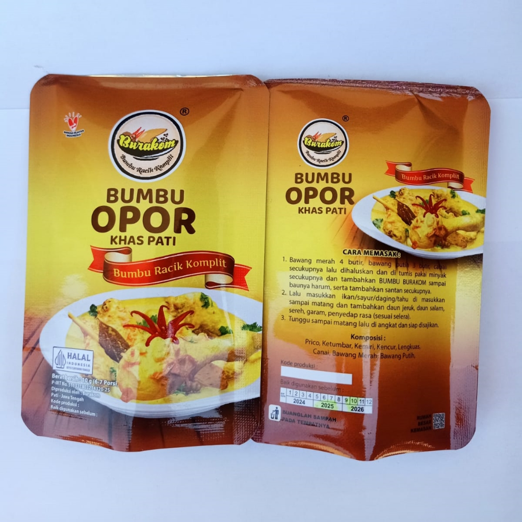 

BUMBU OPOR KHAS PATI [ BURAKOM ]