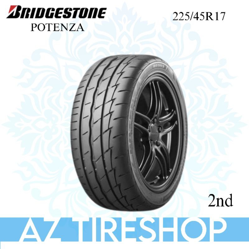 BAN BRIDGESTONE POTENZA 225/45 R17 LIKE NEW