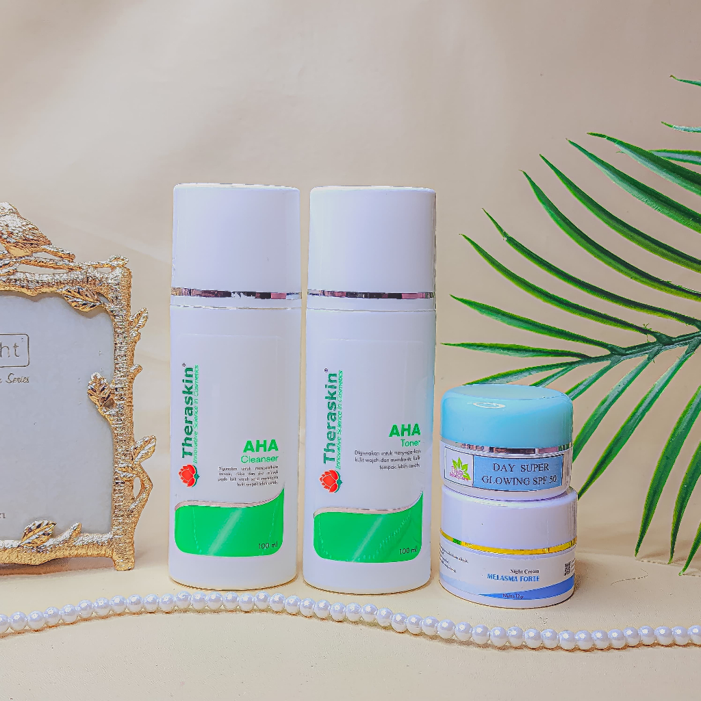 PAKET THERASKIN FLEK MELASMA FORTE / PAKET FLEK MELASMA GLOWING