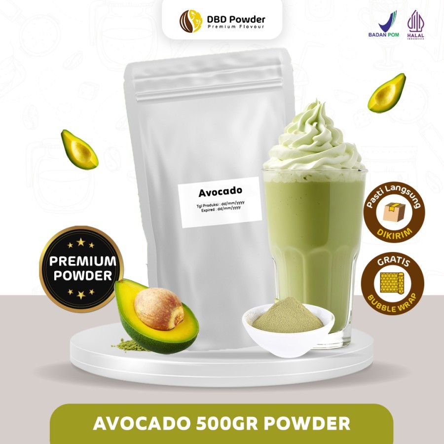 

Bubuk Minuman Alpukat - Powder Avocado 500 gram