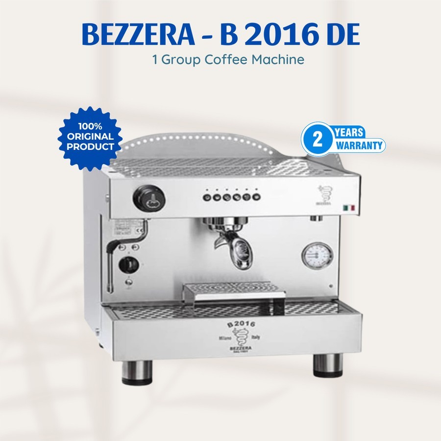 Mesin Kopi Espresso Bezzera B2016 1 Group Garansi 2 Tahun - Free Omega