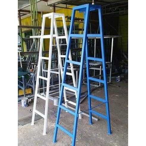 Tangga Lipat Besi Hollow 4x4 Tinggi 1 - 2 meter Peralatan Rumah Tangga