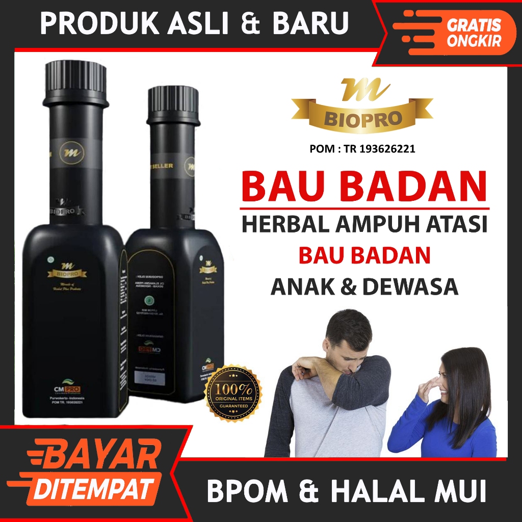 Obat Penghilang Bau Badan Anak & Dewasa, Sering Berkeringat, Bau Mulut, Ketiak Basah Paling Ampuh