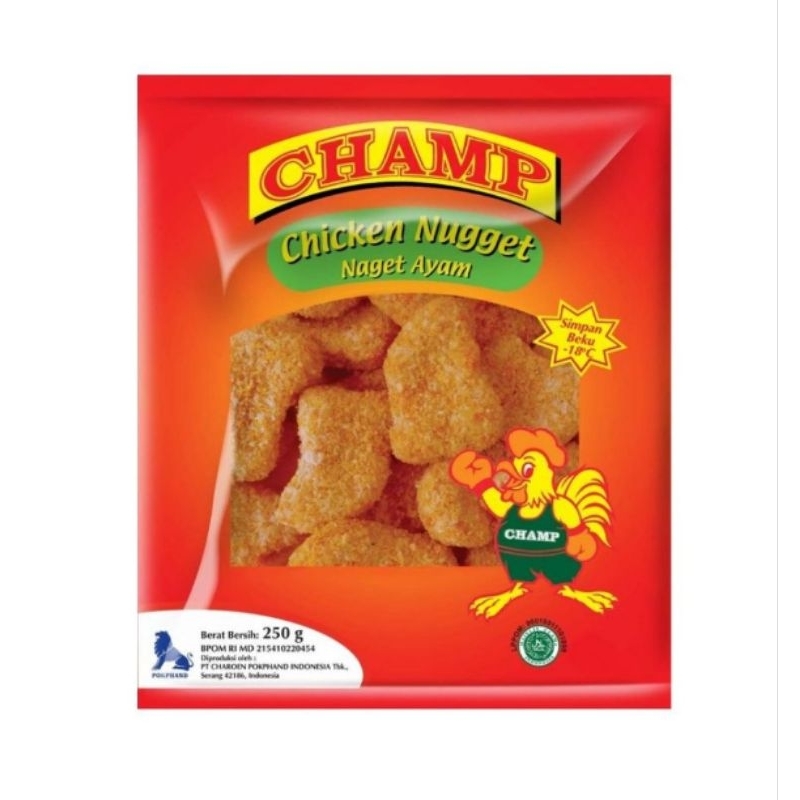 

Champ Combination Chicken Nugget 250gr