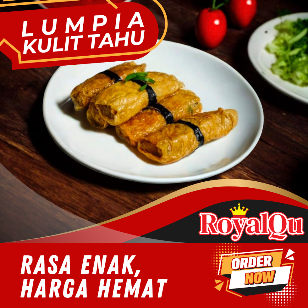 

ROYALQU Lumpia Kulit Tahu Frozen Dimsum
