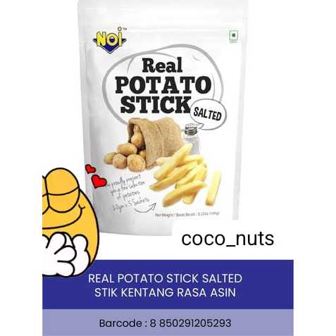 

Tong Garden NOI Real Potato Stick Salted 100g (1 Pack isi 5 bungkus 20gr )