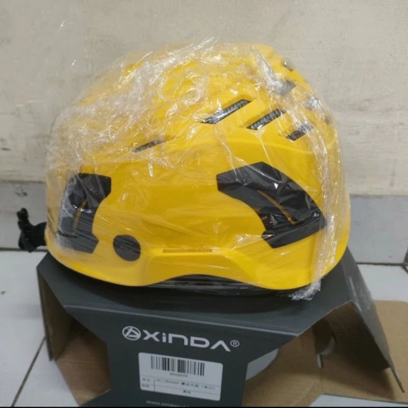 Helm Safety Climbing Xinda / Helm Rescue Xinda / Helm Kerja Proyek Pria Xinda