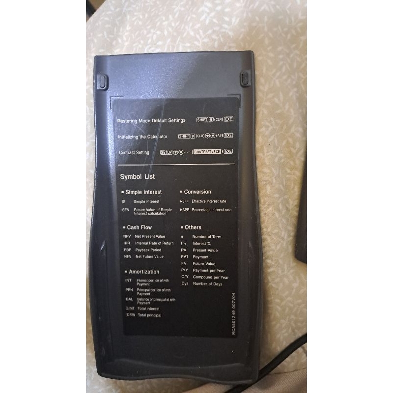 

Casio FC-100V