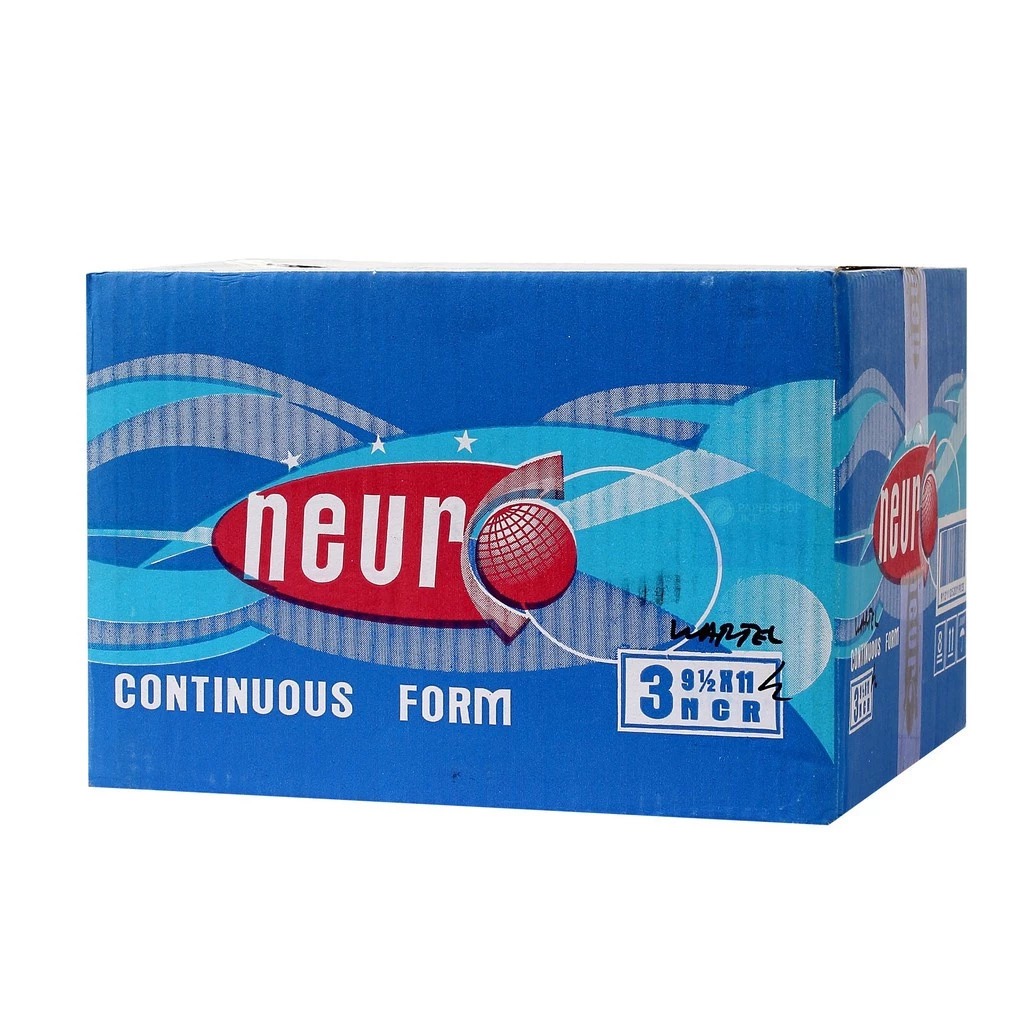 

NEURO - Continous Form 3 Ply 9 1/2 x 11/2 ( K3 Wartel ) - Box