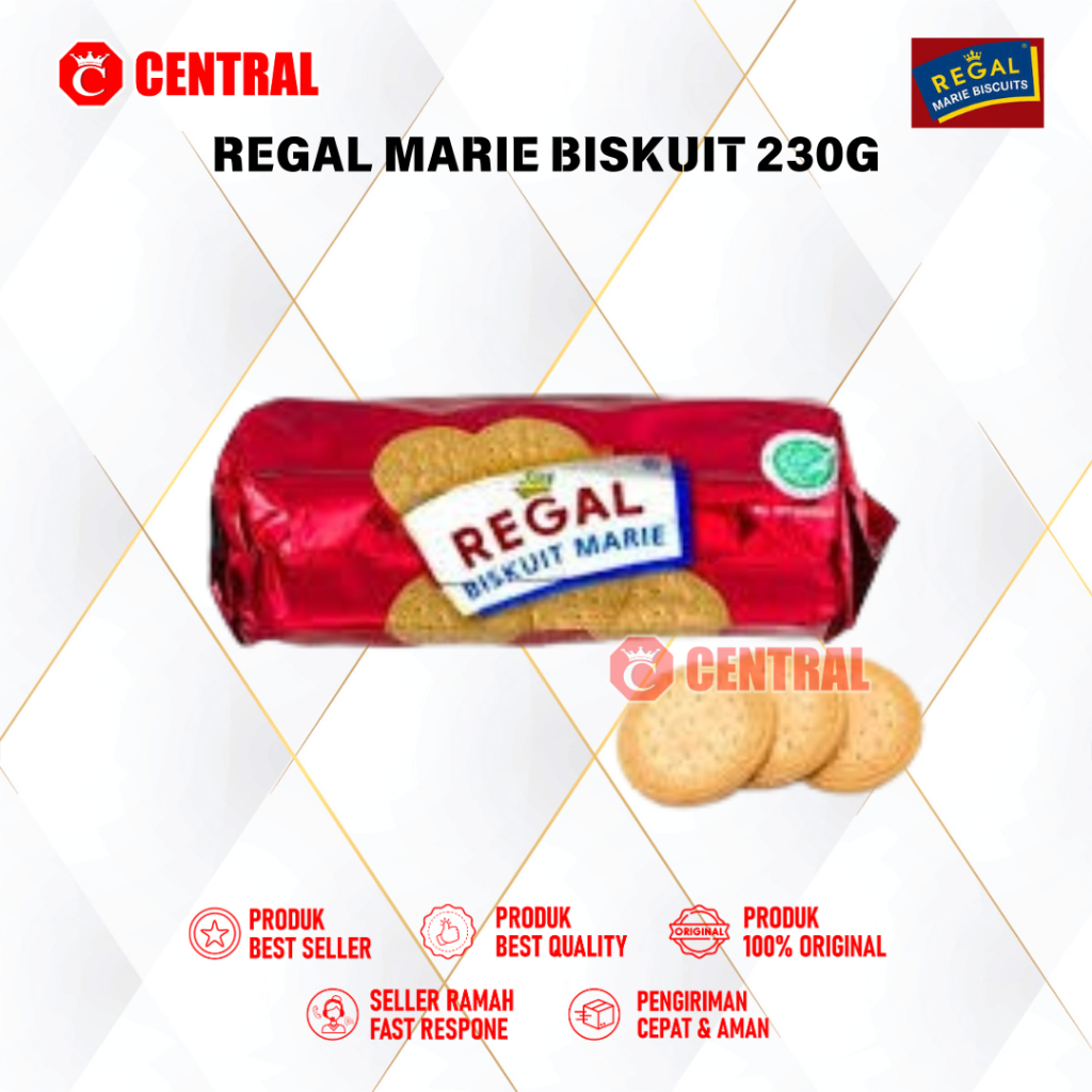 

REGAL MARIE BISCUITS ALL VARIANT 230G