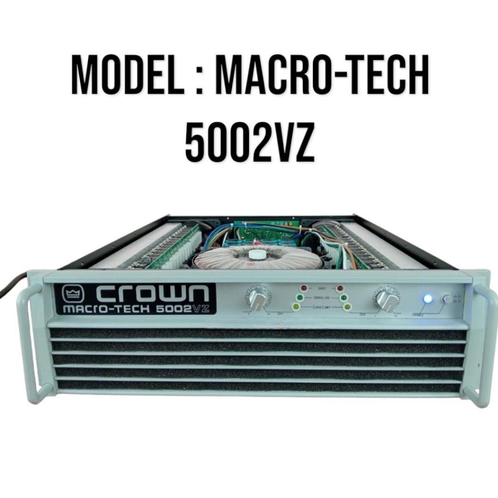 Power Amplifier Crown Macro-Tech 5002VZ