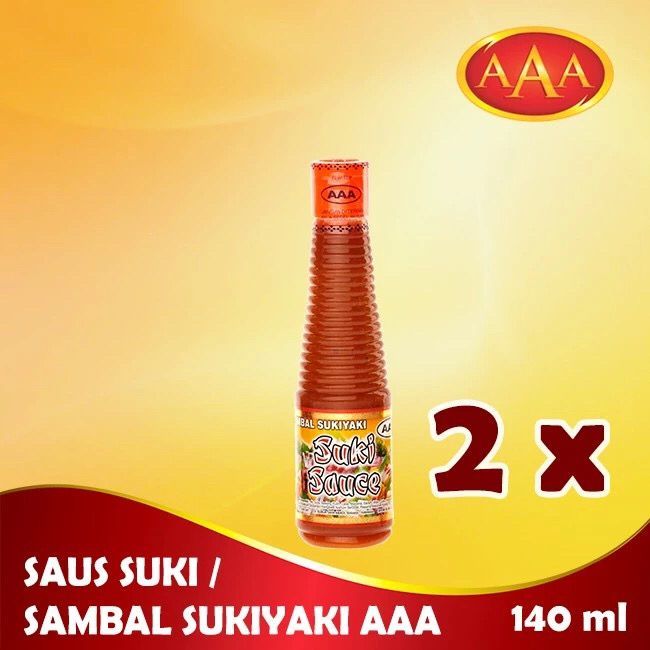 

Saus Suki / Saus Sambal Suki AAA PET140ml