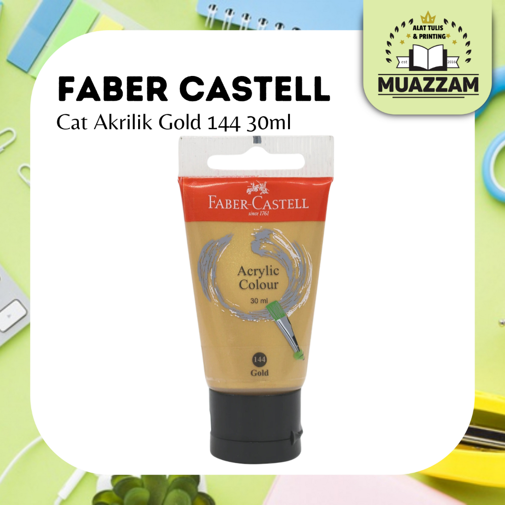 

Faber Castell Cat Akrilik Gold 144 30ml