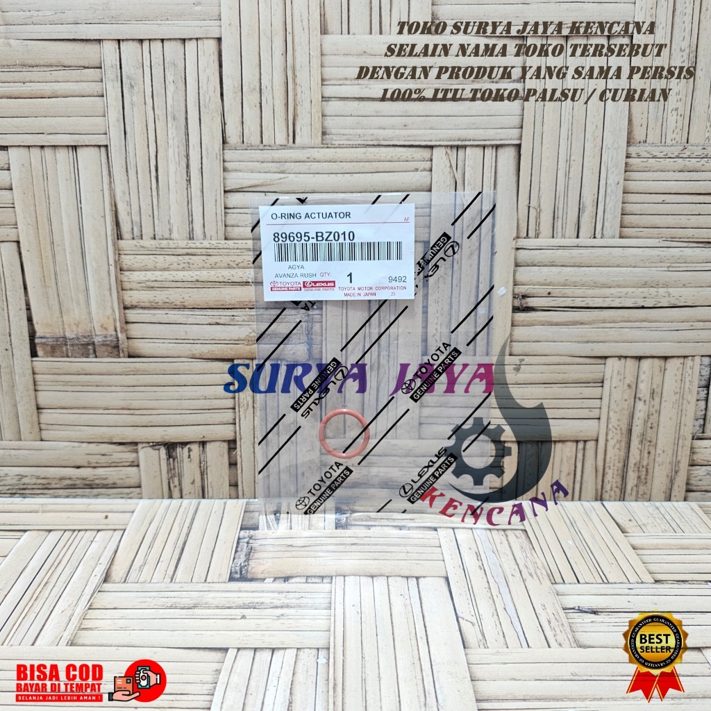 KARET ORING ISC AKTUATOR TOYOTA AVANZA AGYA RUSH