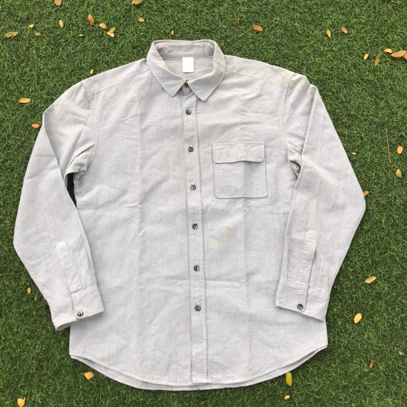 Tac Tac Grey Shirt Japan Cpo Officer Military Shirt parts of issey miyake size m