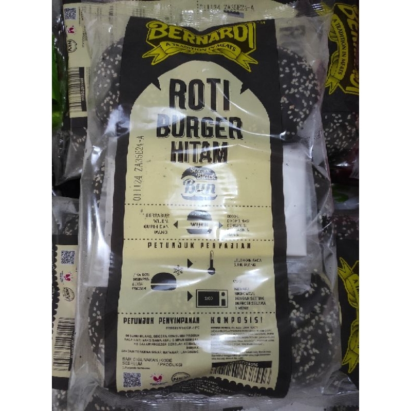 

Bernardi Roti Burger Wijen Hitam