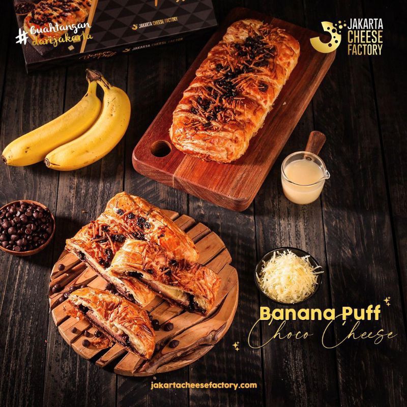 

Banana Puff Jakarta Cheese Factory