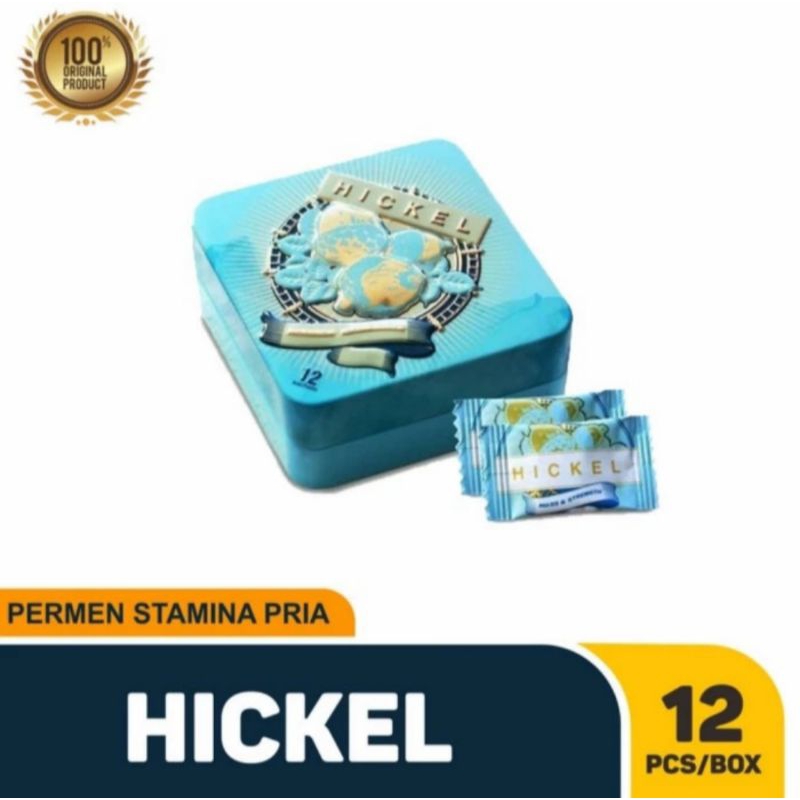 Hickel Original 12 Pcs - Permen Hickel Candy