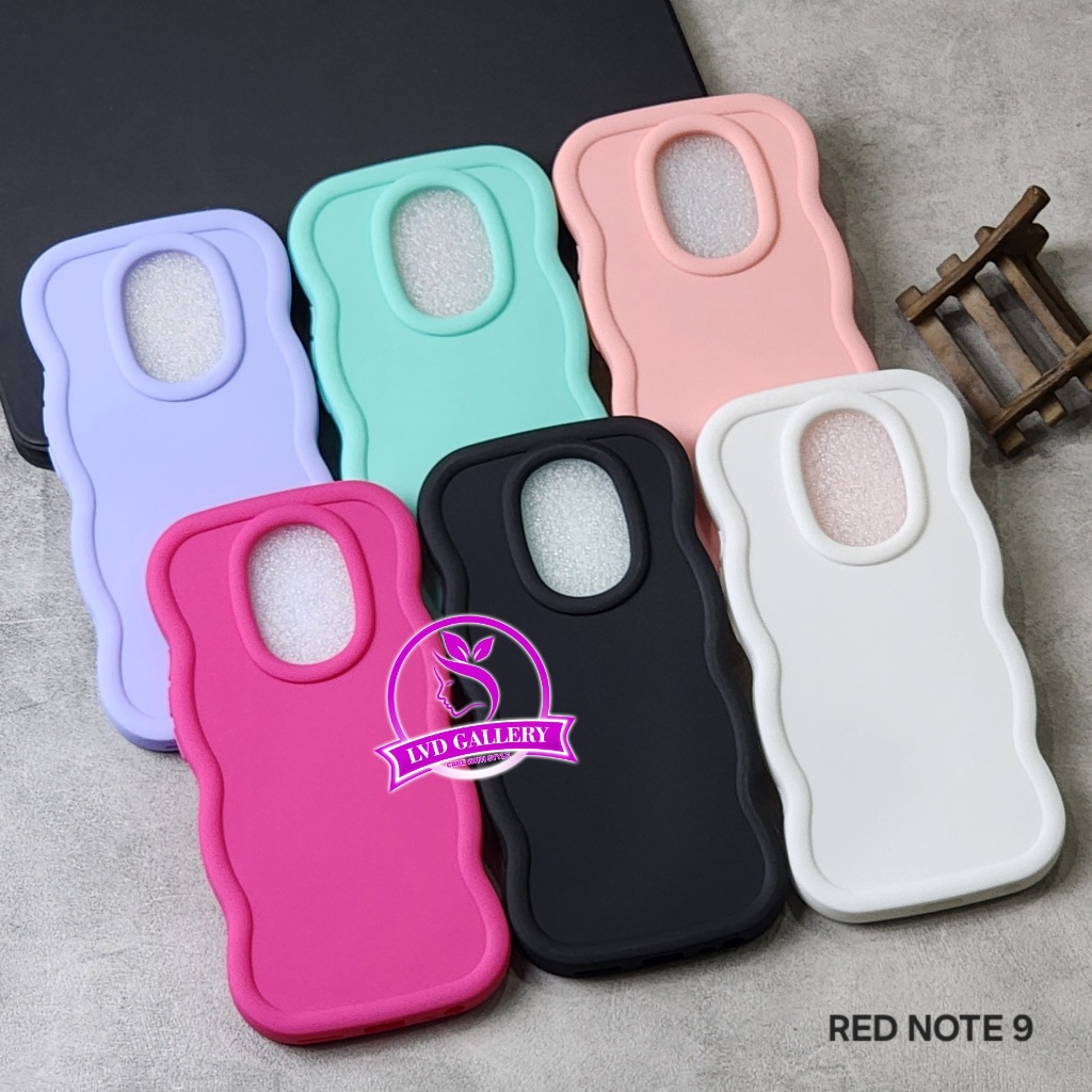LVD - Case Candy Macaron Gelombang Warna Casing Redmi Note 7 Redmi Note 7 Pro Redmi Note 8 Redmi Not