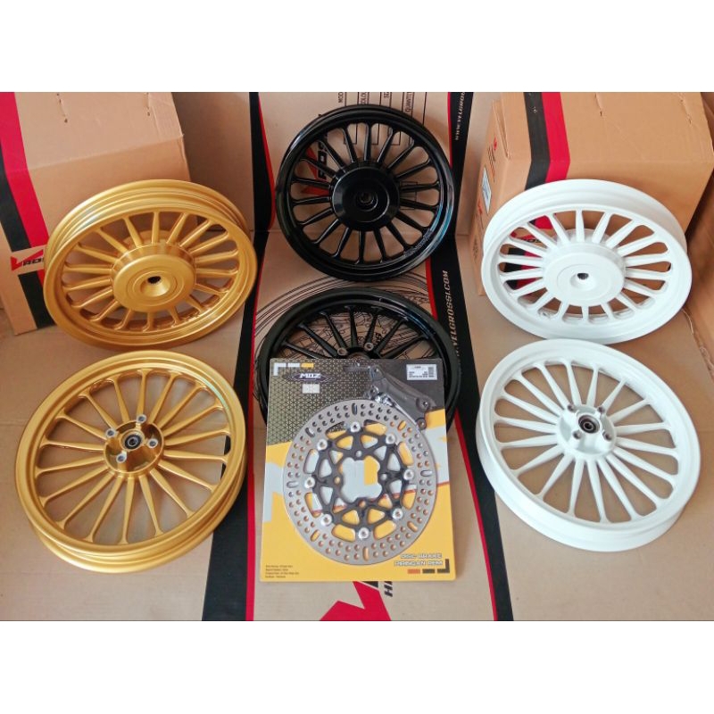 VELG/PELAK RACING V ROSSI ORIGINAL VENOM GALAXY 2 PALANG 18 MODLE DYT BEAT FI SCOOPY FI VARIO 125 VA