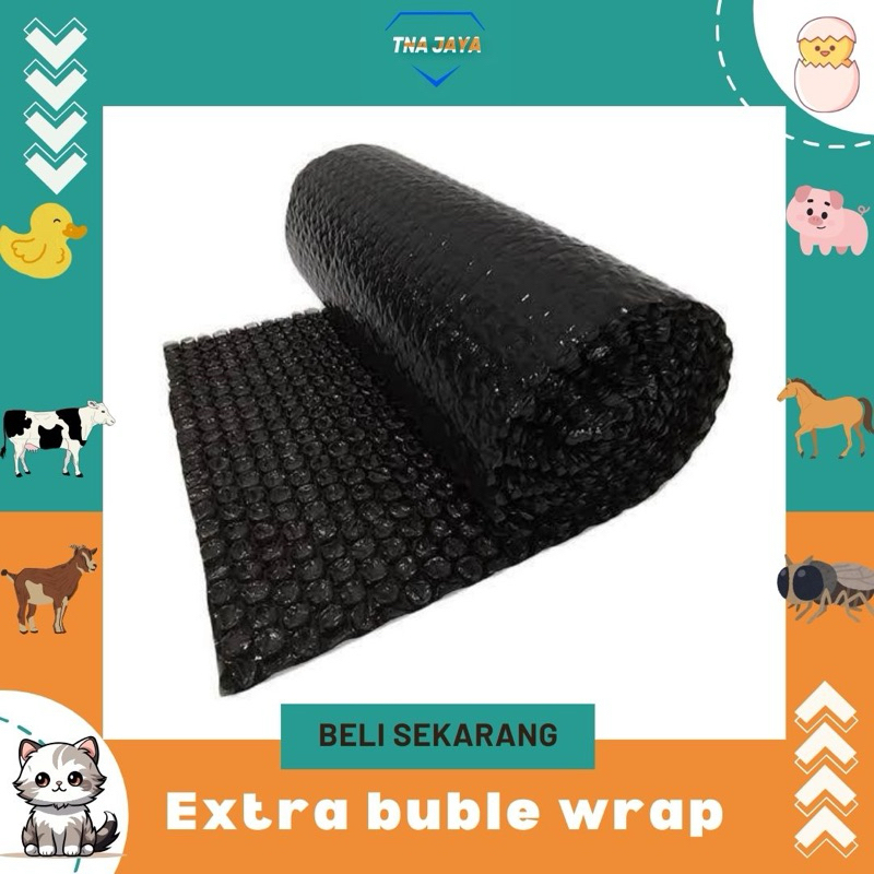 

WAJIB exstra buble warb/ packing tambahan supaya paket aman terkendali