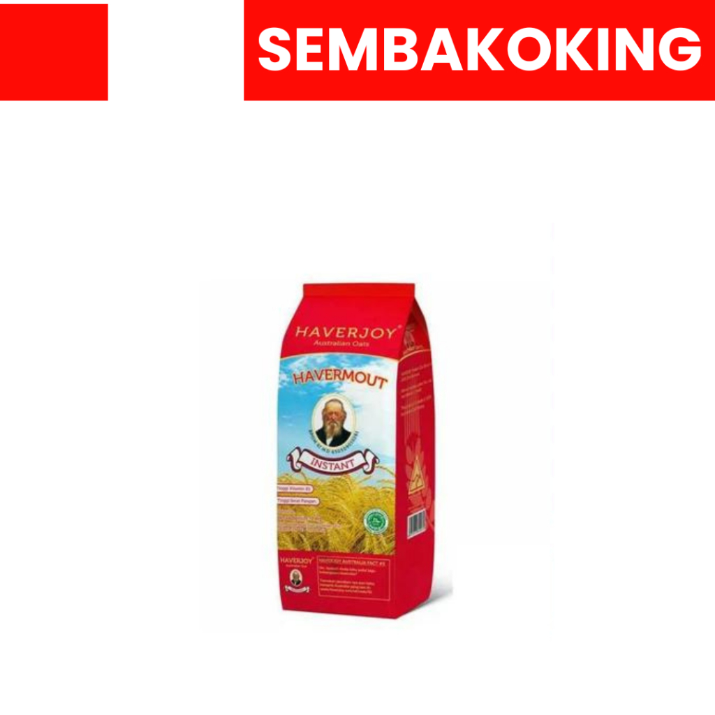 

HAVERJOY INSTAN MERAH 1KG/AUSTRALIAN OAT/OATMEAL