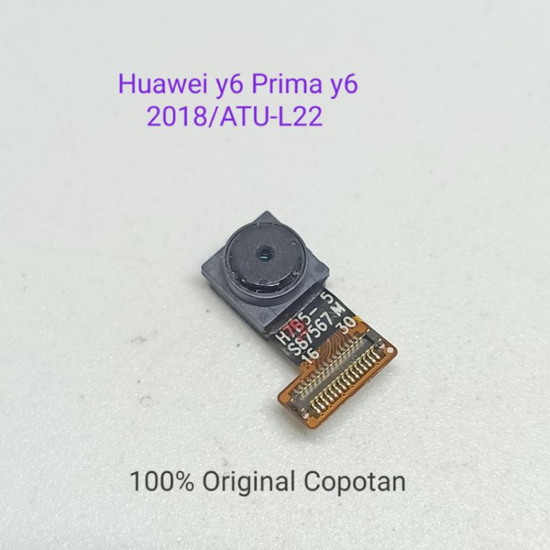 Kamera depan Huawei y6 Prima y6 2018 / ATU-L22 Original Copotan