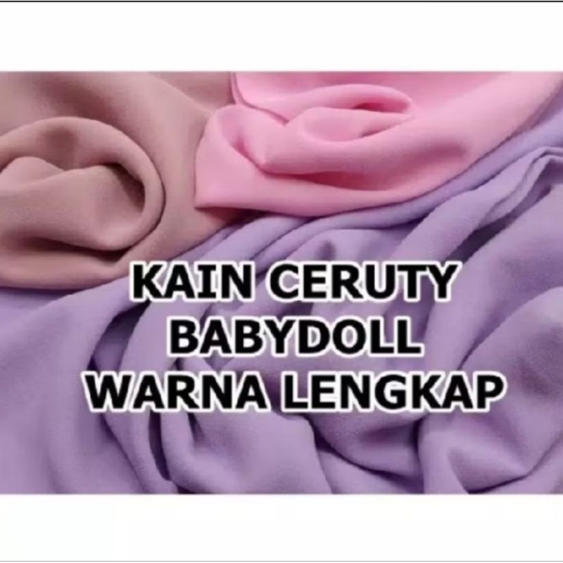 kain ceruti babydoll motif/Ceruti premium