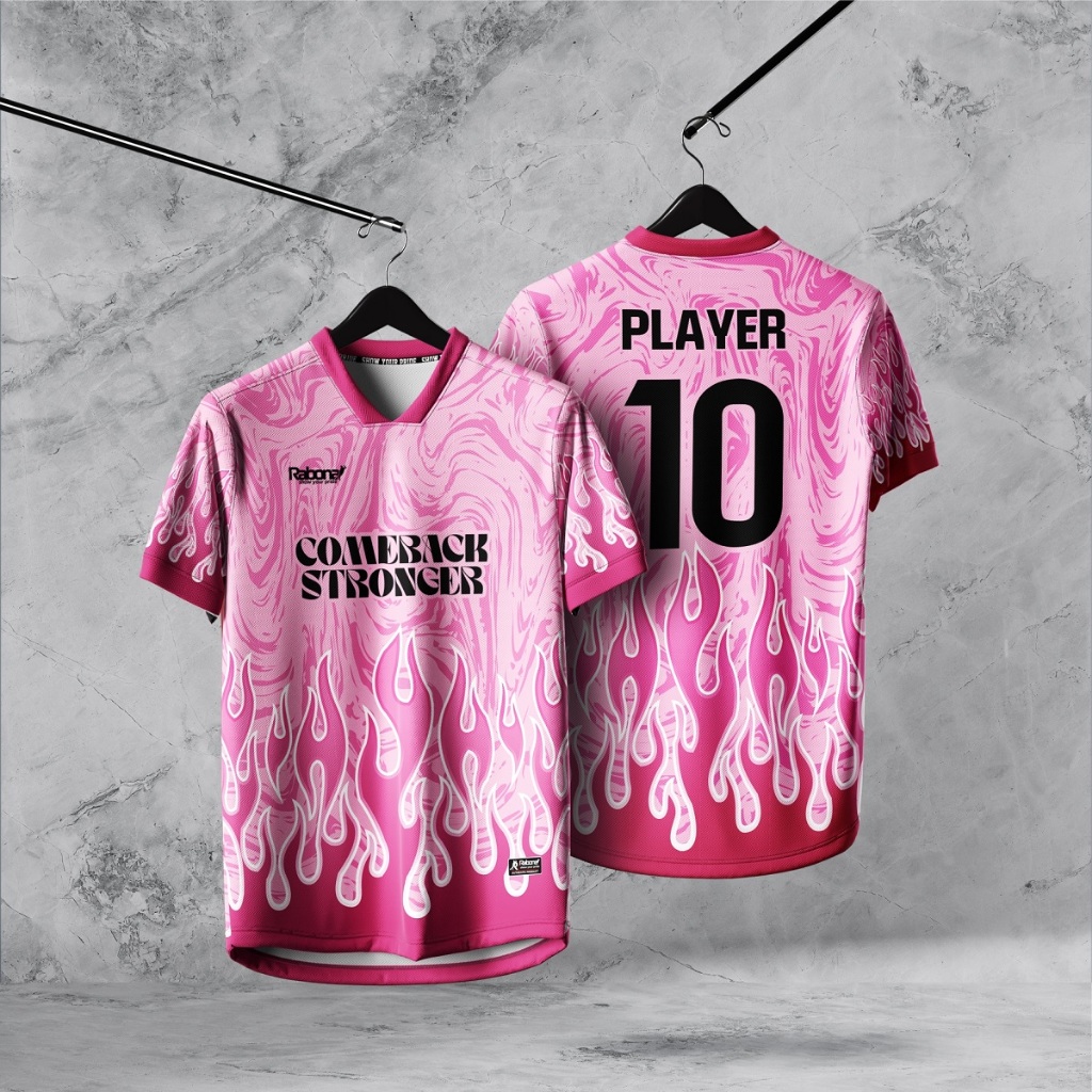 Jersey Futsal Full Printing Bebas Custom Design (BISA SATUAN)