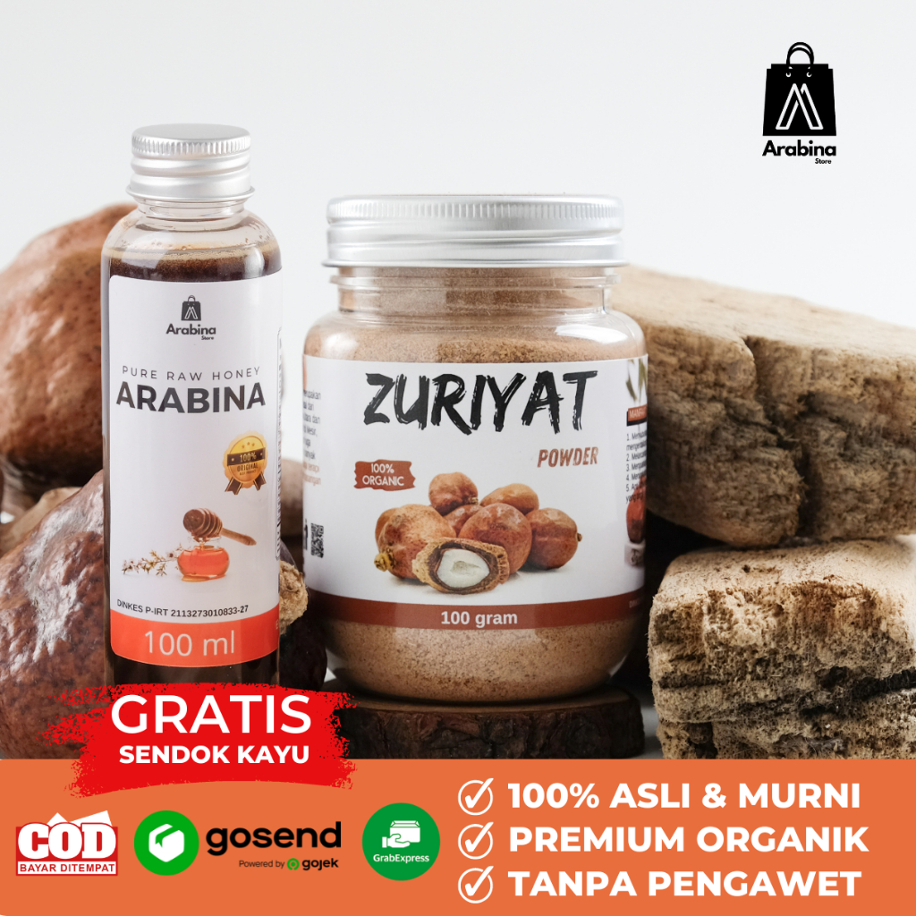 

Arabina Paket Promil Herbal Serbuk Zuriat Asli Tanpa Campuran