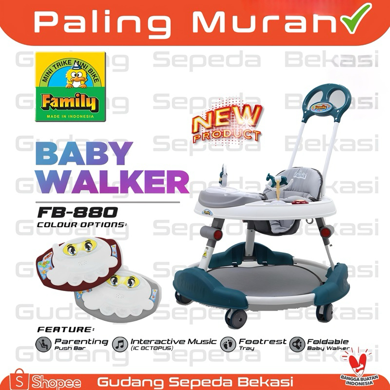 Baby Walker Family FB 880 Family Baby Walker FB-880 dorongan bayi