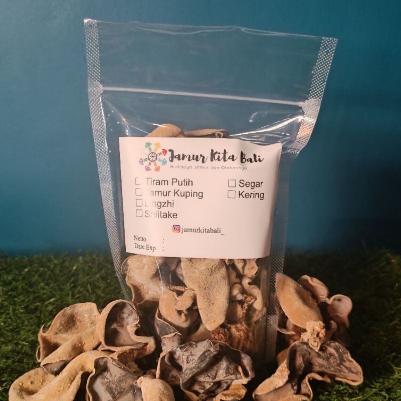 

Jamur Kuping Kering 70 Gram Produk Oleh-oleh Khas Bali