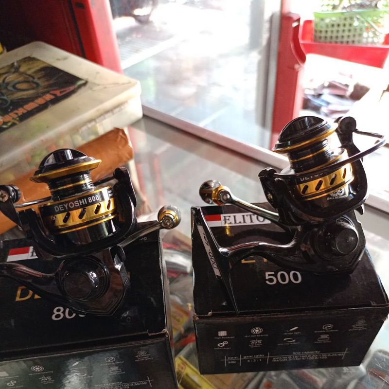 REEL PANCING/ SPINING ELITO DEYOSHI 500&800